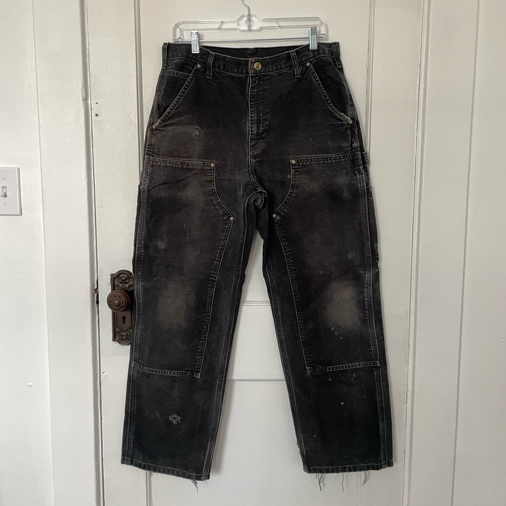 Distressed Carhartt Double Knee Pants